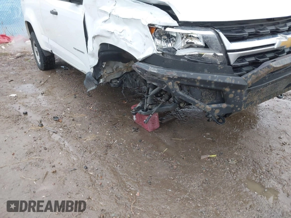 2021 Chevrolet Colorado 4WD Work Truck with VIN 1GCHTBEN2M1141579, listed as a IAAI auction lot 41056743 with 74,630 mi miles. Bid and sale history available at carsss.com. Image 6.