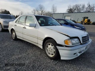 2000 Mercedes-Benz C 230 Kompressor with VIN WDBHA24G7YA822415, listed as a Copart auction lot 44250475 with 180,311 mi miles and Salvage Title. Bid and sale history available at carsss.com. Image 4.