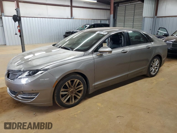 2015 Lincoln MKZ with VIN 3LN6L2G95FR624754, listed as a Copart auction lot 55557745 with 84,602 mi miles and Salvage title. Bid and sale history available at DreamBid. Image 1.