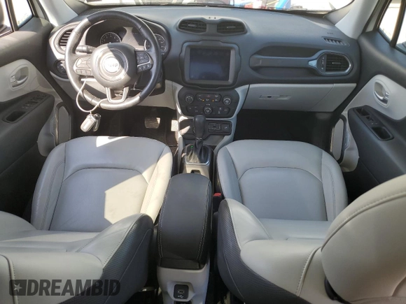 2020 Jeep Renegade Limited with VIN ZACNJBD13LPL72008, listed as a Copart auction lot 49093345 with 33,515 mi miles and Salvage title. Bid and sale history available at DreamBid. Image 8.