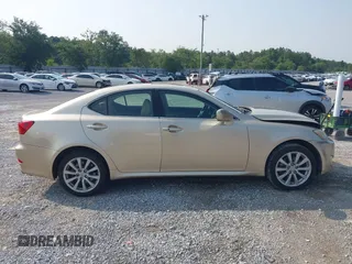 2006 Lexus IS 250 with VIN JTHCK262765006819, listed as a IAAI auction lot 42408122 with 174,234 mi miles and . Bid and sale history available at DreamBid. Image 13.