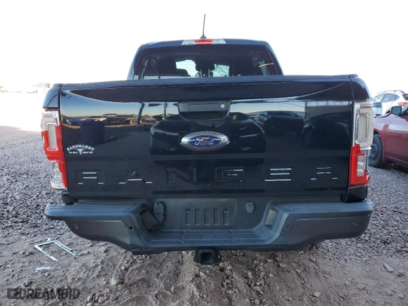 2021 Ford Ranger XL with VIN 1FTER4FH2MLD18092, listed as a Copart auction lot 47142185 with 40,203 mi miles and Salvage Title. Bid and sale history available at carsss.com. Image 6.