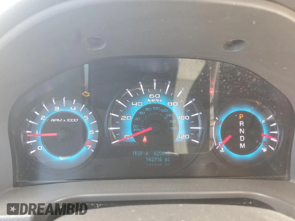 2012 Ford Fusion SE with VIN 3FAHP0HG5CR441813, listed as a Copart auction lot 57835195 with 143,916 mi miles and Salvage title. Bid and sale history available at DreamBid. Image 9.