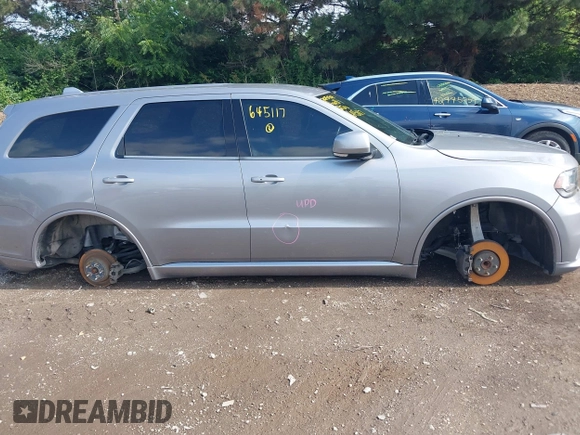 2019 Dodge Durango GT Plus with VIN 1C4RDHDG7KC645117, listed as a IAAI auction lot 42448233 with 135,530 mi miles and . Bid and sale history available at DreamBid. Image 13.