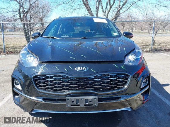 2021 Kia Sportage S with VIN KNDP6CAC6M7887592, listed as a IAAI auction lot 41852917 with 52,185 mi miles and . Bid and sale history available at DreamBid. Image 12.