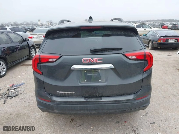 2019 GMC Terrain SLE with VIN 3GKALMEV7KL399488, listed as a IAAI auction lot 41509468 with 53,851 mi miles. Bid and sale history available at carsss.com. Image 16.