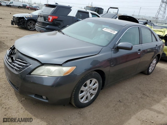 2007 Toyota Camry CE with VIN 4T1BE46KX7U058058, listed as a Copart auction lot 51111025 with 218,351 mi miles and Salvage Title. Bid and sale history available at carsss.com. Image 1.