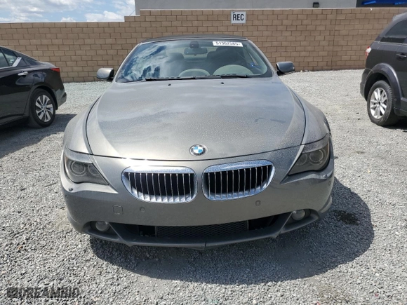 2007 BMW 6 Series 650i with VIN WBAEK13577CN81886, listed as a Copart auction lot 51362585 with 110,174 mi miles and Clean Title. Bid and sale history available at carsss.com. Image 5.