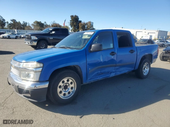 2008 Chevrolet Colorado LT w/1LT with VIN 1GCCS139188143835, listed as a Copart auction lot 47601125 with 180,878 mi miles and Salvage Title. Bid and sale history available at carsss.com. Image 1.