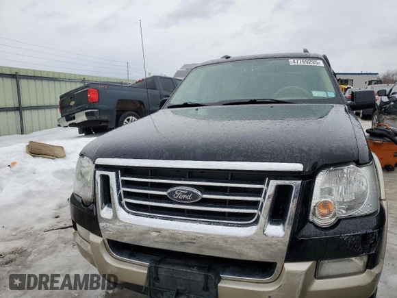 2010 Ford Explorer Eddie Bauer with VIN 1FMEU7EE7AUB16017, listed as a Copart auction lot 47769295 with 188,503 mi miles and Salvage Title. Bid and sale history available at carsss.com. Image 5.