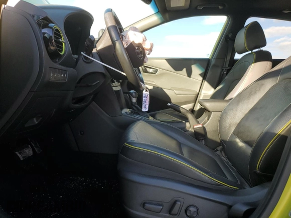 2018 Hyundai Kona Ultimate with VIN KM8K53A54JU094881, listed as a Copart auction lot 46808235 with 64,149 mi miles and Salvage Title. Bid and sale history available at carsss.com. Image 7.