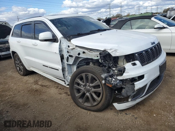 2019 Jeep Grand Cherokee Overland with VIN 1C4RJFCT8KC760871, listed as a Copart auction lot 75792074 with 39,531 mi miles and Salvage Title. Bid and sale history available at carsss.com. Image 4.