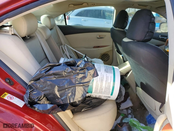2010 Lexus ES 350 with VIN JTHBK1EG2A2348868, listed as a Copart auction lot 51092255 with 0 mi miles and Salvage Title. Bid and sale history available at carsss.com. Image 10.