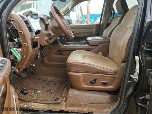 2019 Ram 3500 Longhorn with VIN 3C63RRKL5KG555465, listed as a Copart auction lot 44259325 with 116,902 mi miles and Salvage Title. Bid and sale history available at carsss.com. Image 7.