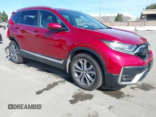 2022 Honda CR-V Touring with VIN 7FARW2H95NE036087, listed as a IAAI auction lot 41652693 with 20,694 mi miles. Bid and sale history available at carsss.com. Image 1.