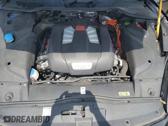 2017 Porsche Cayenne S E-Hybrid with VIN WP1AE2A27HLA70895, listed as a Copart auction lot 62656685 with 93,708 mi miles and Salvage title. Bid and sale history available at DreamBid. Image 12.