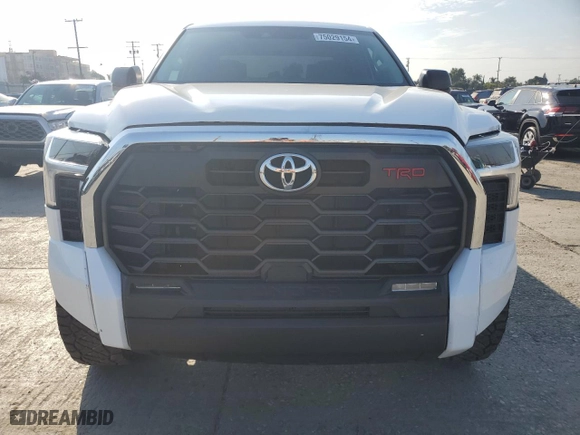 2023 Toyota Tundra 4WD SR5 with VIN 5TFLA5DB8PX117121, listed as a Copart auction lot 75029154 with 7,995 mi miles and Salvage Title. Bid and sale history available at carsss.com. Image 5.
