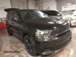 2019 Dodge Durango GT Plus with VIN 1C4RDHDG2KC645154, listed as a IAAI auction lot 41580079 with 110,562 mi miles and . Bid and sale history available at carsss.com. Image 1.