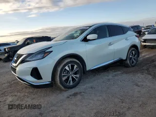 2022 Nissan Murano S with VIN 5N1AZ2AJ5NC119452, listed as a Copart auction lot 83622194 with 38,464 mi miles and Salvage Title. Bid and sale history available at DreamBid. Image 1.
