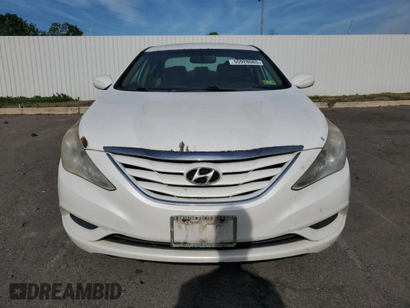 2011 Hyundai Sonata GLS with VIN 5NPEB4AC3BH214034, listed as a Copart auction lot 55928065 with Not Provided miles and Clean Title. Bid and sale history available at DreamBid. Image 5.