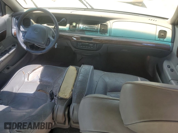 1999 Mercury Grand Marquis LS z VIN 2MEFM75W5XX673218, wystawiony jako Copart lot #52621285 z przebiegiem 163 642 mil mil oraz Szkoda całkowita • Salvage title. Historia ofert i sprzedaży dostępna na DreamBid. Obrazek 8.