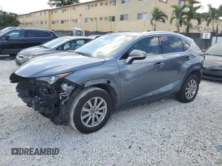 2021 Lexus NX with VIN JTJDARBZXM2184756, listed as a Copart auction lot 52688045 with 50,558 mi miles and Salvage Title. Bid and sale history available at carsss.com. Image 1.