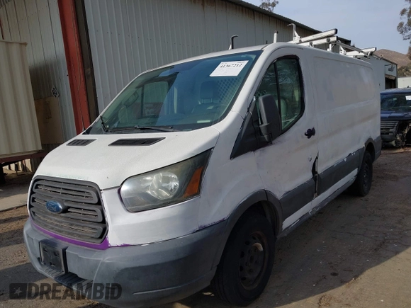 2015 Ford Transit Cargo with VIN 1FTNE1ZM6FKA63779, listed as a IAAI auction lot 41367212 with 208,866 mi miles and . Bid and sale history available at carsss.com. Image 19.