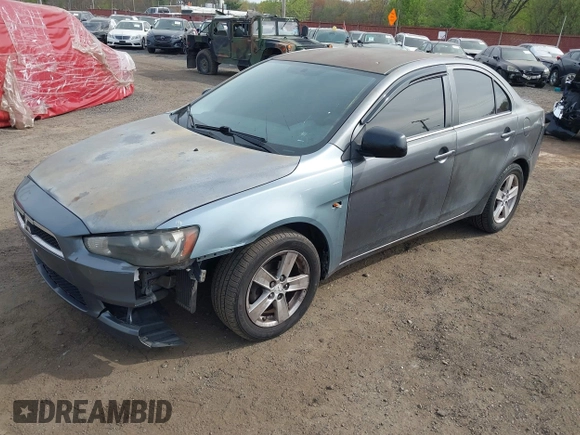 2008 Mitsubishi Lancer DE with VIN JA3AU26U88U041381, listed as a IAAI auction lot 42116334 with 151,044 mi miles and . Bid and sale history available at DreamBid. Image 2.