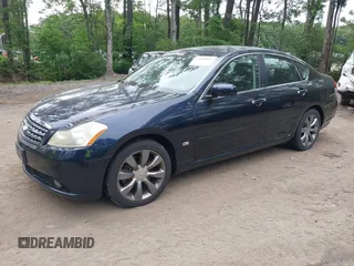 2006 Infiniti M z VIN JNKAY01E56M106712, wystawiony jako IAAI lot #42360893 z przebiegiem 177 002 mil mil oraz . Historia ofert i sprzedaży dostępna na DreamBid. Obrazek 2.