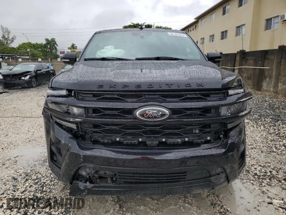 2024 Ford Expedition Max Limited с VIN 1FMJK1K81REA06571, выставлен на аукционе Copart как лот 52141975 с пробегом 50 564 миль миль и Списание • Salvage title. История ставок и продаж доступна на DreamBid. Изображение 5.