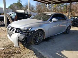 2017 Lexus IS with VIN JTHBA1D24H5049724, listed as a Copart auction lot 89220815 with 110,657 mi miles and Salvage Title. Bid and sale history available at carsss.com. Image 1.