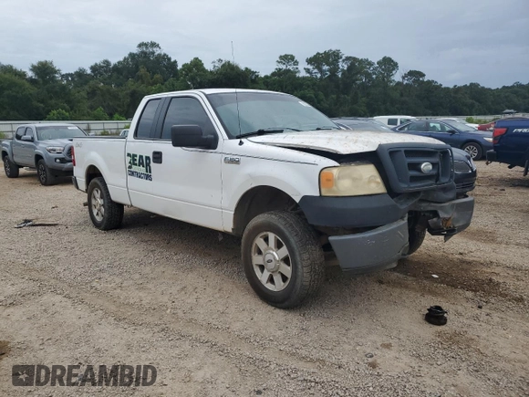 2006 Ford F-150 STX with VIN 1FTRX14W86KC45150, listed as a Copart auction lot 70202854 with 0 mi miles and Salvage Title. Bid and sale history available at carsss.com. Image 4.