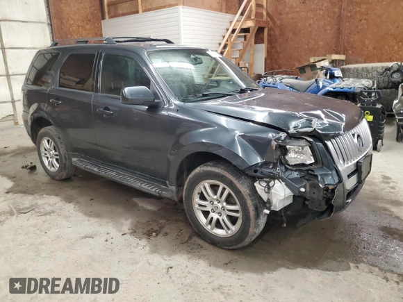 2010 Mercury Mariner Premier with VIN 4M2CN9HGXAKJ04578, listed as a Copart auction lot 63043405 with 107,803 mi miles and Salvage title. Bid and sale history available at DreamBid. Image 4.