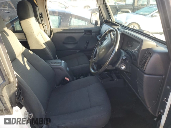 2006 Jeep Wrangler Sport Right Hand Drive with VIN 1J4F449SX6P733578, listed as a Copart auction lot 75113494 with 0 mi miles and Salvage Title. Bid and sale history available at carsss.com. Image 10.