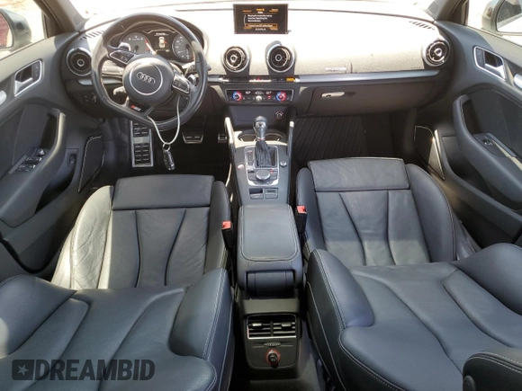 2015 Audi S3 2.0T Premium Plus with VIN WAUBFGFFXF1082301, listed as a Copart auction lot 67101194 with 12,732 mi miles and Clean Title. Bid and sale history available at carsss.com. Image 8.