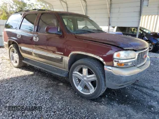 2000 GMC Yukon SLT with VIN 1GKEC13T2YJ160545, listed as a Copart auction lot 80202424 with 160,846 mi miles and Salvage Title. Bid and sale history available at carsss.com. Image 4.