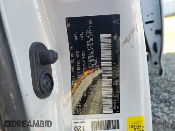 2017 Toyota Sienna XLE Auto Access Seat with VIN 5TDYZ3DC2HS791896, listed as a Copart auction lot 49890665 with 68,027 mi miles and Salvage Title. Bid and sale history available at carsss.com. Image 16.