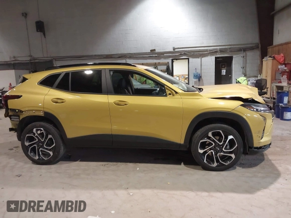 2024 Chevrolet Trax 2RS with VIN KL77LJE22RC168401, listed as a IAAI auction lot 41289797 with 33,224 mi miles and . Bid and sale history available at DreamBid. Image 13.