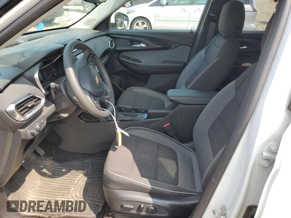 2022 Chevrolet TrailBlazer LT with VIN KL79MRSL3NB037169, listed as a Copart auction lot 65221124 with 28,498 mi miles and Salvage Title. Bid and sale history available at DreamBid. Image 7.