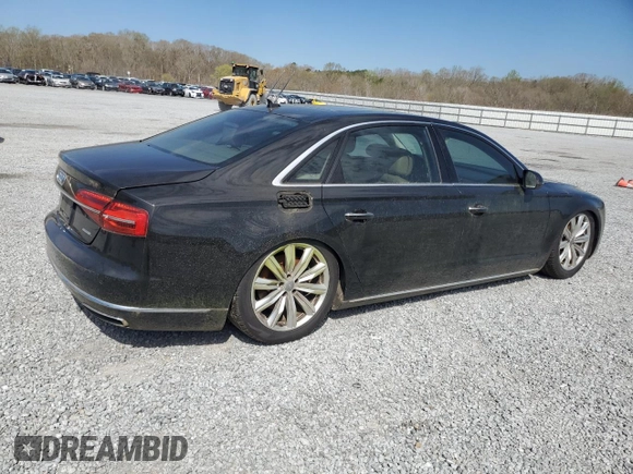 2016 Audi A8 3.0T with VIN WAU34AFD3GN012008, listed as a Copart auction lot 50212195 with 174,527 mi miles and Clean title. Bid and sale history available at DreamBid. Image 3.
