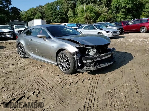 2017 Lexus RC with VIN JTHSM5BC4H5003210, listed as a Copart auction lot 70782574 with 38,545 mi miles and Salvage Title. Bid and sale history available at carsss.com. Image 10.