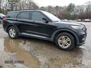 2020 Ford Explorer XLT with VIN 1FMSK7DH3LGB45861, listed as a Copart auction lot 44734485 with 103,422 mi miles and Salvage Title. Bid and sale history available at carsss.com. Image 4.
