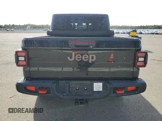 2020 Jeep Gladiator Rubicon with VIN 1C6JJTBG3LL112251, listed as a Copart auction lot 54123125 with Not provided miles and Salvage title. Bid and sale history available at DreamBid. Image 6.