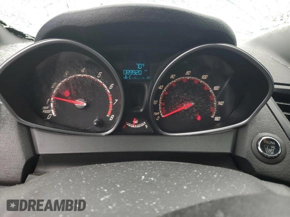 2016 Ford Fiesta ST with VIN 3FADP4GX2GM199668, listed as a Copart auction lot 46224565 with 89,920 mi miles and Salvage Title. Bid and sale history available at carsss.com. Image 9.