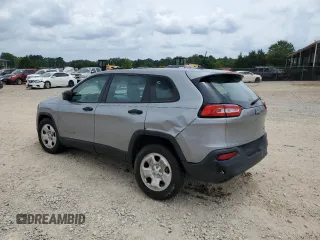 2016 Jeep Cherokee Sport with VIN 1C4PJLAB0GW106601, listed as a Copart auction lot 60854675 with 58,557 mi miles and Salvage title. Bid and sale history available at DreamBid. Image 2.