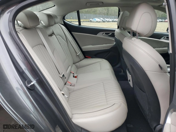 2020 Genesis G70 3.3T Advanced with VIN KMTG74LE6LU050831, listed as a Copart auction lot 86906644 with 35,901 mi miles and Salvage Title. Bid and sale history available at carsss.com. Image 11.