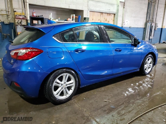 2017 Chevrolet Cruze LT with VIN 3G1BE6SM0HS566959, listed as a Copart auction lot 45867355 with 151,704 mi miles and Clean Title. Bid and sale history available at carsss.com. Image 3.
