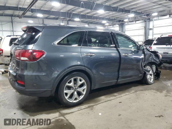 2019 Kia Sorento EX with VIN 5XYPHDA52KG609807, listed as a Copart auction lot 88418205 with 69,831 mi miles and Salvage Title. Bid and sale history available at DreamBid. Image 3.