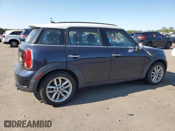2013 MINI Countryman S with VIN WMWZC3C56DWP23892, listed as a Copart auction lot 58837985 with 98,988 mi miles and Clean title. Bid and sale history available at DreamBid. Image 3.