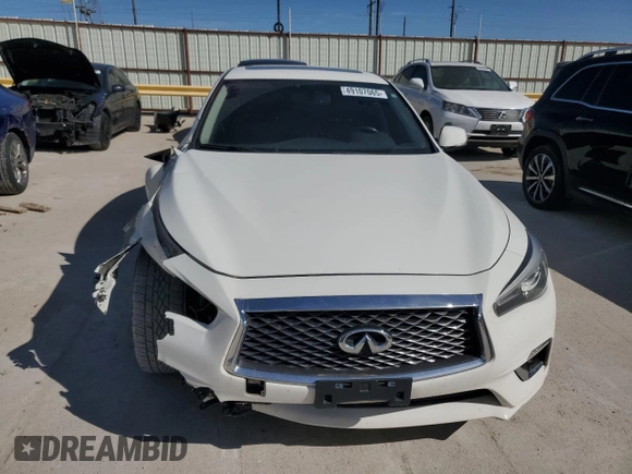 2020 Infiniti Q50 3.0t SPORT with VIN JN1EV7AP4LM201959, listed as a Copart auction lot 49107065 with 92,323 mi miles and Salvage Title. Bid and sale history available at carsss.com. Image 5.